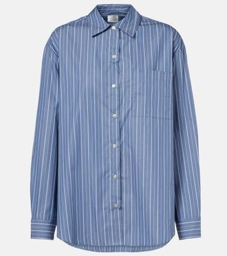Leset Camicia Yoshi in twill di misto cotone a righe