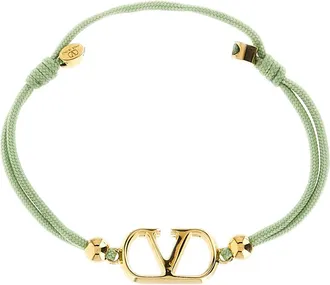 Valentino Garavani Womens Bicolor Polyester Bracelet