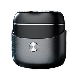 OEM Afeitadora El&eacute;ctrica Rotativa Port&aacute;til Con Cabezal Magn&eacute;tico Para Hombre, Gris Oscuro