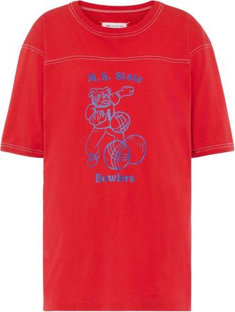 Maison Margiela Graphic-print Crew-neck T-shirt