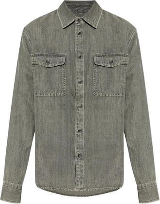 Rag & Bone Camicia con taschino - Grigio
