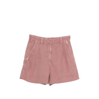 Brunello Cucinelli Garment-dyed Pleated Shorts