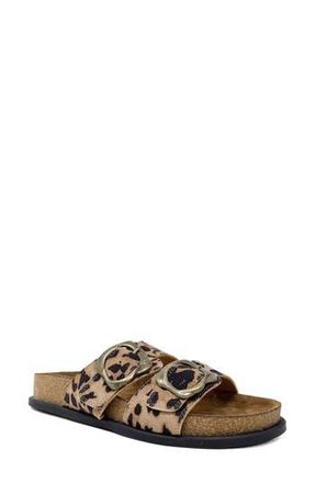 Shushop Brooke Slide Sandal in Leopard at Nordstrom Rack, Size 10