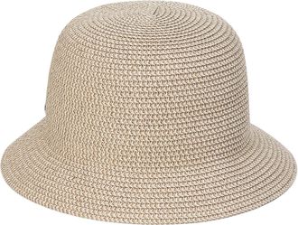 Canadian Hat Womens Paper straw heathered cloche hat