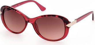 Guess GU7821 69T Womens Sunglasses Red Size 56