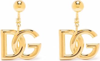 Dolce & Gabbana verkettete Ohrringe mit Logo