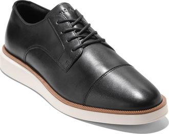 Cole Haan Davidson Grand Cap Toe Oxford Sneaker in Black /Ivory at Nordstrom Rack, Size 10.5