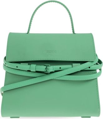 Moschino Tie Me Kleine Handtas - Dames - Handtassen - Groen - ONE Size - Tassen