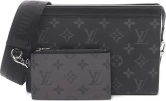 Louis Vuitton 2021 Gaston schoudertas met portemonnee - Zwart