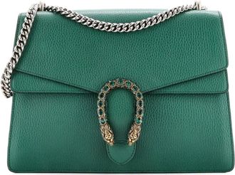 Gucci Dionysus Bag Leather Medium shoulder bag - Groen