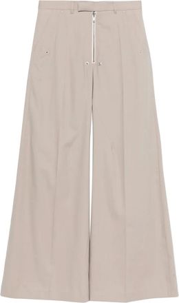 Rick Owens Belas broek met ritsdetail - Beige