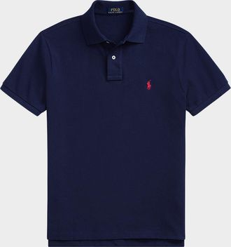 Polo Ralph Lauren Men & apos;s Classic Fit Mesh Polo Shirt