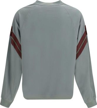 Palm Angels Mens Bicolor Polyester Sweatshirt Clothing