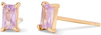 Brook & York Darcy Birthstone Stud Earrings in Gold/june at Nordstrom