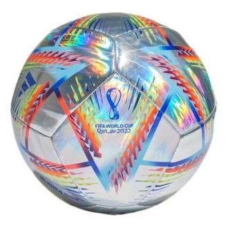 adidas Al Rihla Training Hologram Foil Ball Silver Blue H57799
