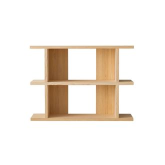 Naan Furniture Estanter&iacute;a de pino macizo sin barnizar 1x2
