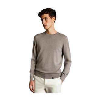 Fay Maglia girocollo - male - Fay - Round-neck Knitwear - Beige - 3XL - Knitwear