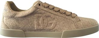 Dolce & Gabbana Schoenen, Heren, Beige, 43 EU, Dolce & Gabbana Sneakers