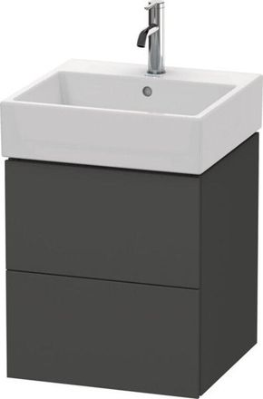 Duravit L-cube Mueble De Pared, 2 Cajones, 48,4 X 45,9 Cm, Para - Duravit