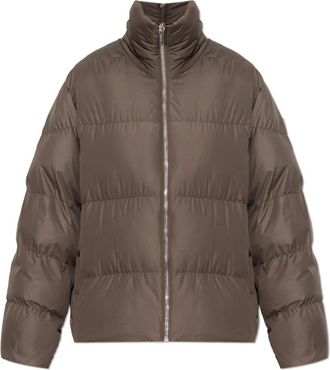 Rick Owens Cyclopic Jacket - unisex - Gewatteerde jassen - Bruin - XS - Polyester - Jassen