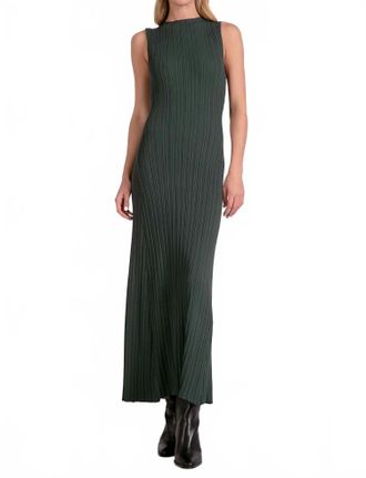 Elan Sloane Maxi Dress In Pine