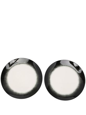 Serax Set di 2 piatti Ann Deumelemeester x Serax (28cm) - Nero
