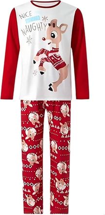 Generic Christmas Pyjamas Family, Mother Daughter Christmas Pjs Pyjamas For Couples Matching Pajamas Teenage Girls Kids Nightwear Boys Pjs Long Sleeve Mom Dad