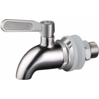 OEM Grifo De Barril, Dispensador De Bebidas, Grifo De Barril De Cerveza, Grifo De Vino - Acero Inoxidable, Tama&ntilde;o 16 Mm - Crezuo
