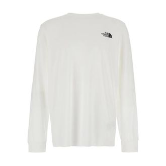 The North Face Heren, Sweatshirts & Hoodies, Wit, Maat: M Katoen