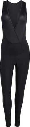 adidas Winter Essentials Padded Cycling Long Bib Velohose f&uuml;r Damen | schwarz