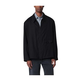 Our Legacy Light Jackets, male, Black, Size: S Evolved Jacket
