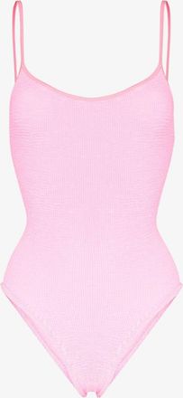 Hunza G Pamela Crinkled Swimsuit - Womens - Lycra/Nylon