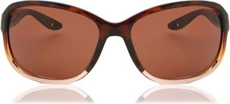 Costa 6S9114 Seadrift Polarized 911406 Mens Sunglasses Brown Size 60