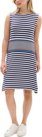 Hatley Sofia Rainfall Stripes Sleeveless Dress in Blue at Nordstrom, Size X-Small