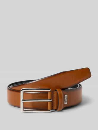 Monti G&uuml;rtel mit Label-Detail in Camel, Gr&ouml;&szlig;e 95