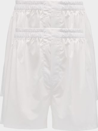 Neiman Marcus Men & apos;s 2-Pack Cotton Boxers