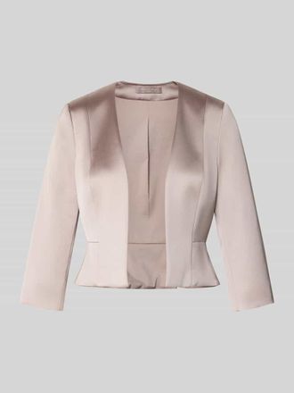 Christian Berg Cocktail Regular Fit Blazer mit 3/4-&Auml;rmeln in Sand, Gr&ouml;&szlig;e 32