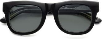 CADDIS D28 | Polarized Sunglasses in Gloss Black - Polarized Gray at Nordstrom