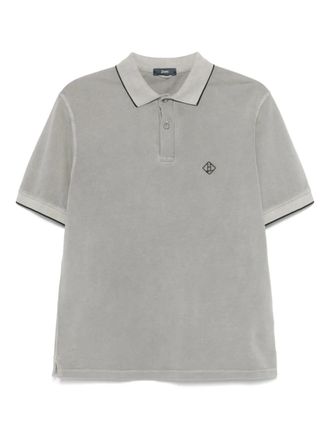 Herno logo-embroidered polo shirt - Brown