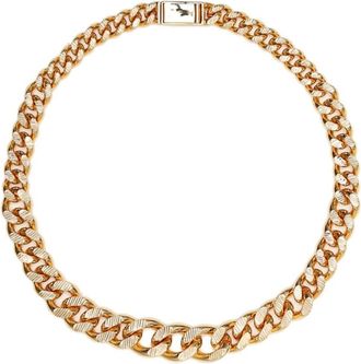 Jil Sander cable chain necklace - women - Brass - M - Gold