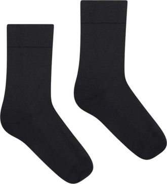 Wolford Cashmere Silk Sokken - Dames - Sokken - Zwart - S - Wol - Ondergoed