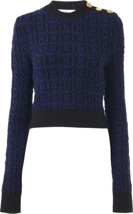 Chlo&eacute; Maglione con bottoni - Blu