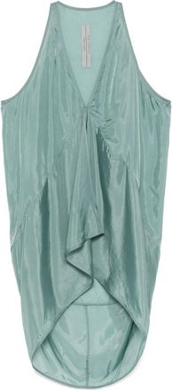 Rick Owens Canotta asimmetrica - Verde