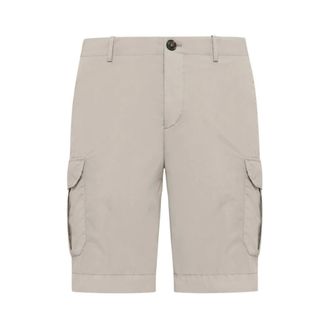 Roberto Ricci Design Rrd, Korte Broeken, Heren, Beige, S, Nylon, Cargo Bermuda Extralight