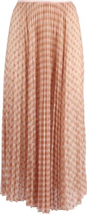 Forte_Forte Pleated Diamond Jersey Midi Skirt