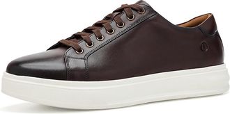 Clarks Goswell Tie Mens Shoes Brown Leather : 12 D - Medium