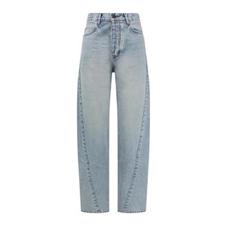 Balenciaga Dames, Jeans, Blauw, Maat: W27 Katoen