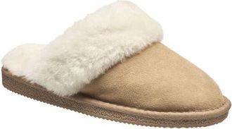 French Connection Sheepskin Scuff in Slate at Nordstrom, Size Small