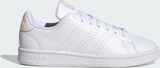 adidas Womens Advantage Shoes - Off-White - Size UK 6.5