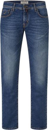 Jacob Cohen Bard Fast Slim-fit Jeans - Heren - Jeans - Blauw - Maat: W35 Katoen